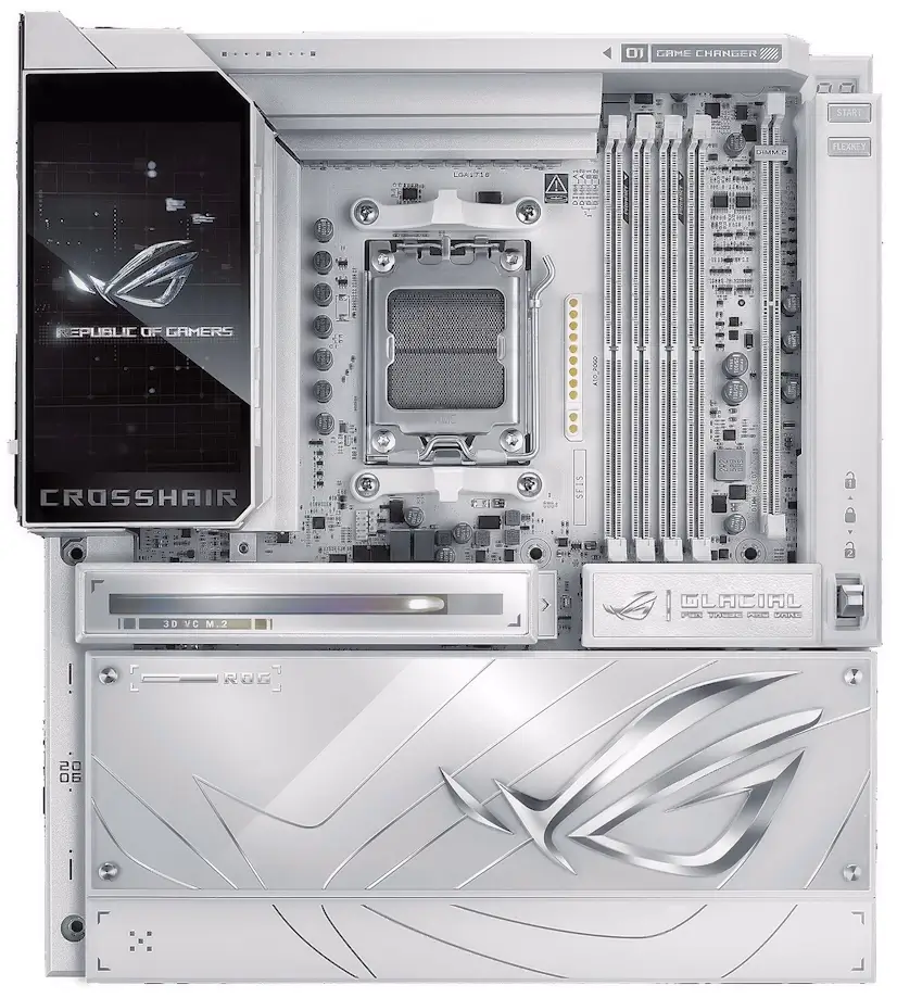 Montaje Placa Base ASUS ROG CROSSHAIR X870E GLACIAL Venturada Venturada PC - Montaje Placa Base ASUS ROG CROSSHAIR X870E GLACIAL Venturada